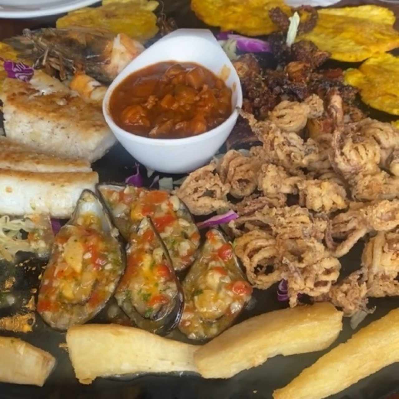 Bandeja de Mariscos