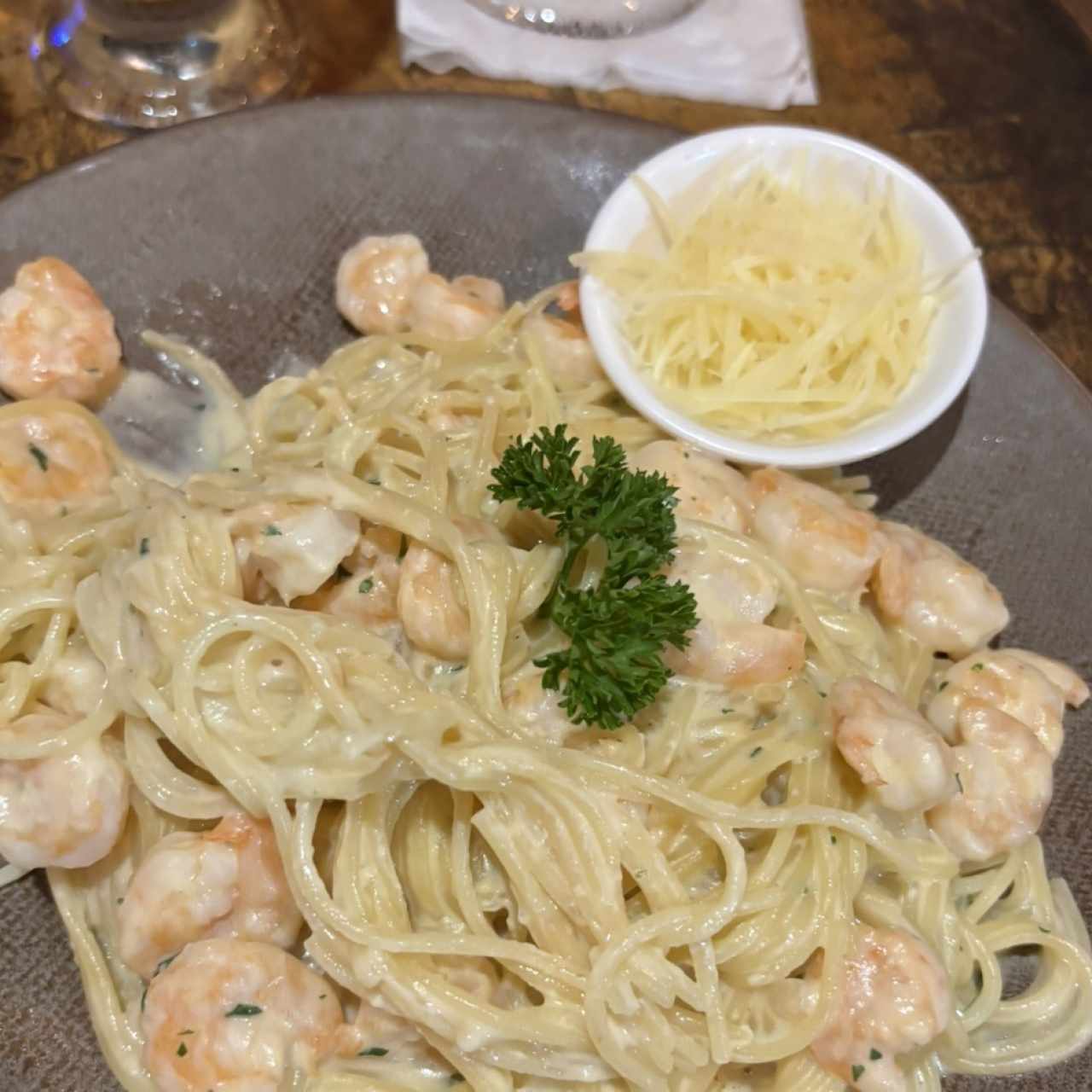 Pastas - Pasta con Camarones