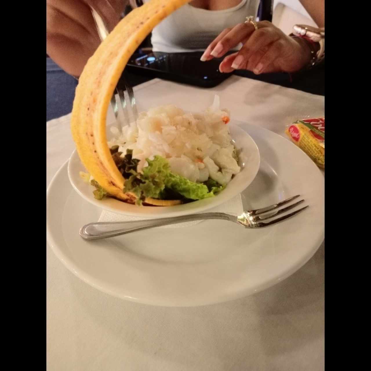 Entrada ceviche 