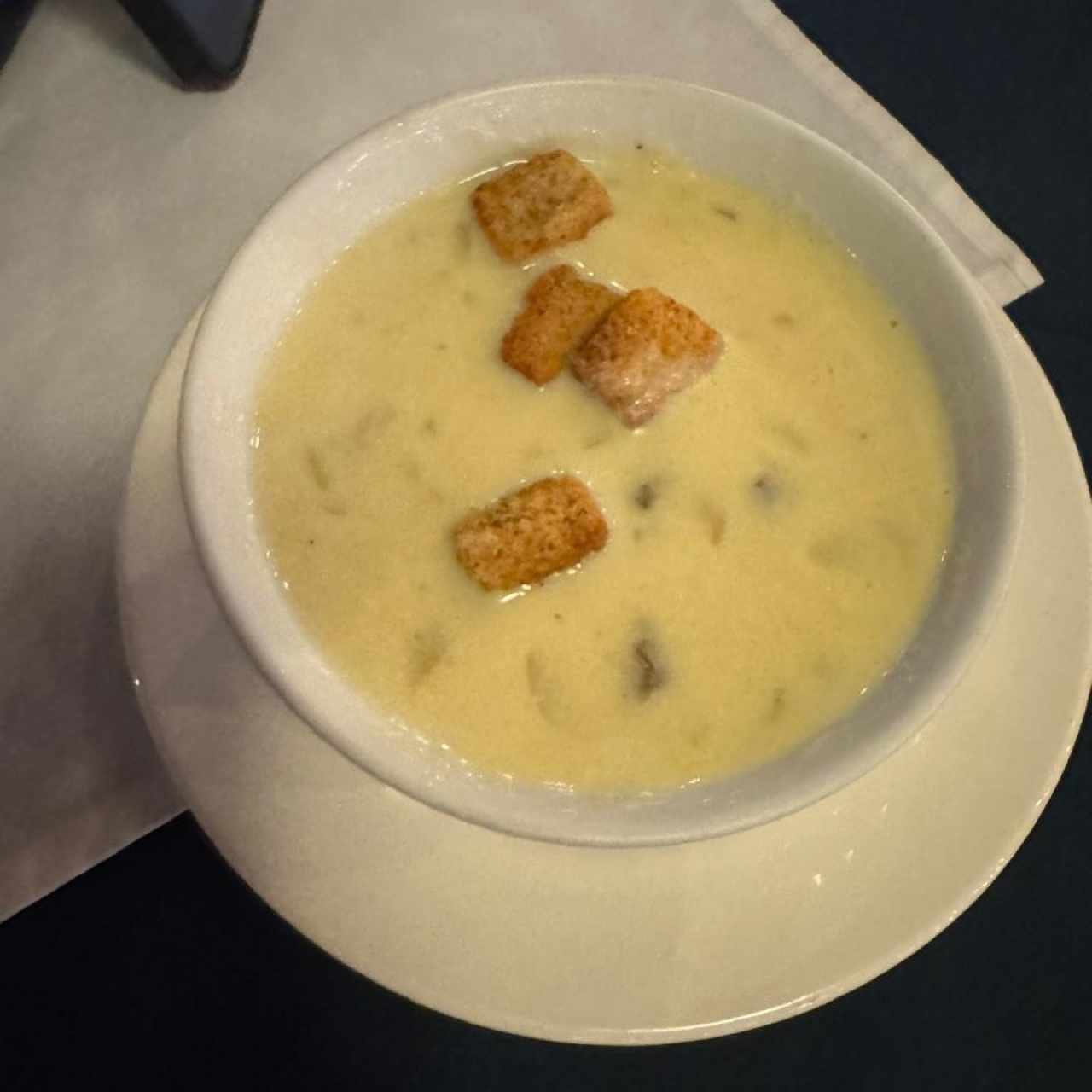 SOPAS - Crema de Almejas
