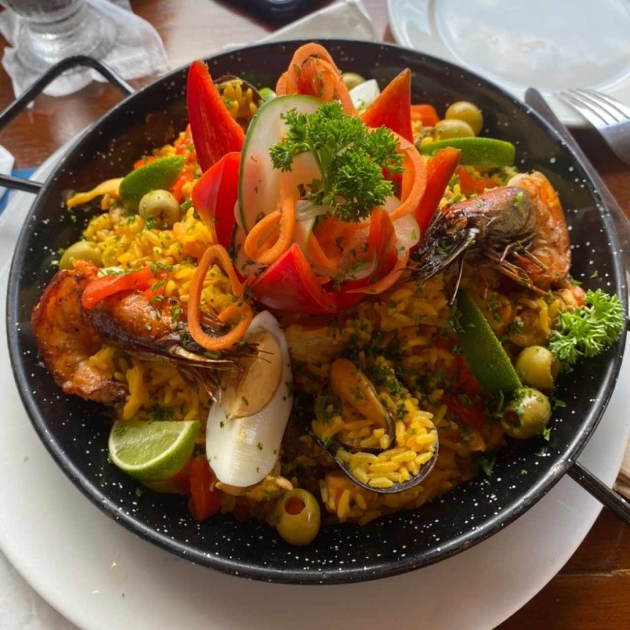 Paella mixta para 2 personas