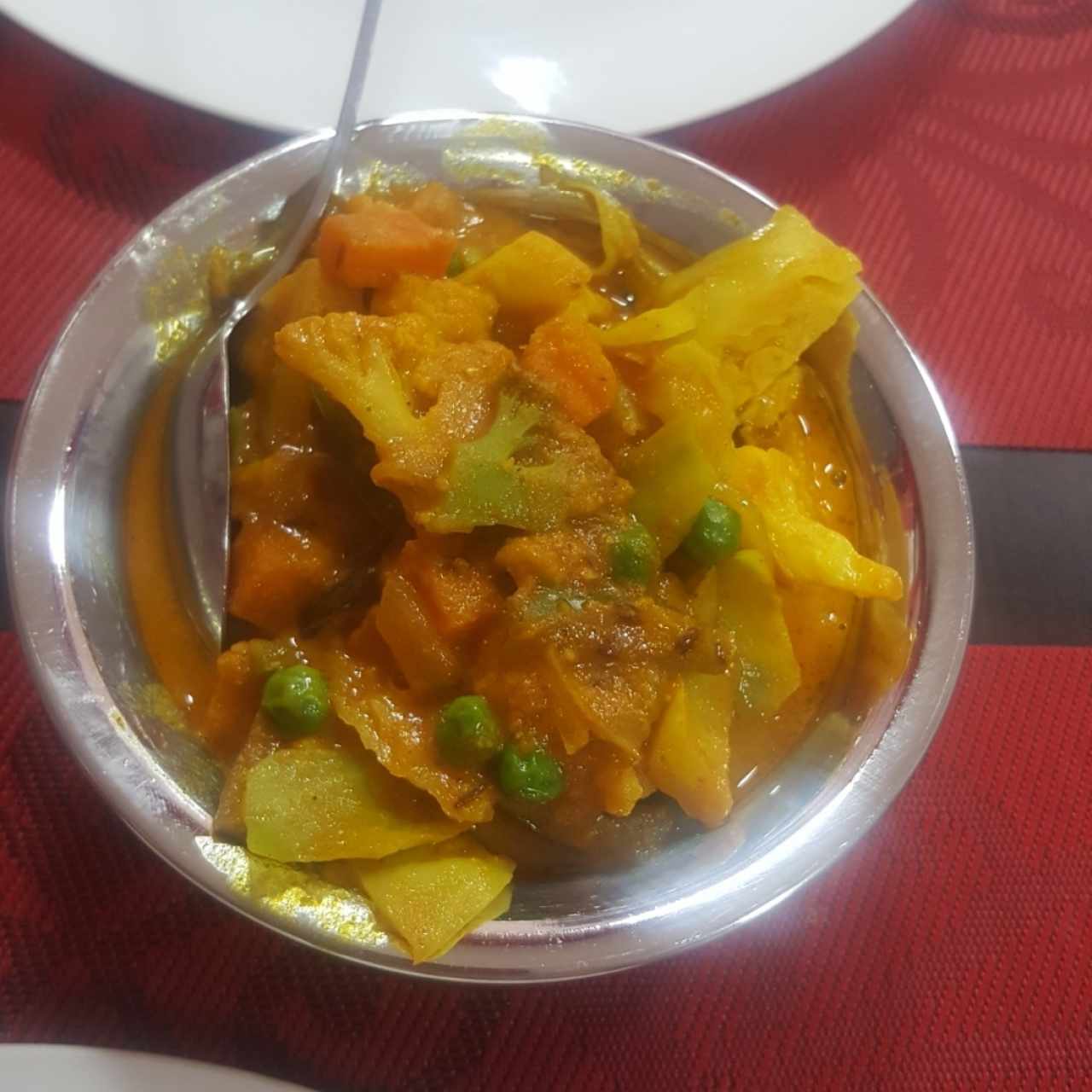 curry de vegetales