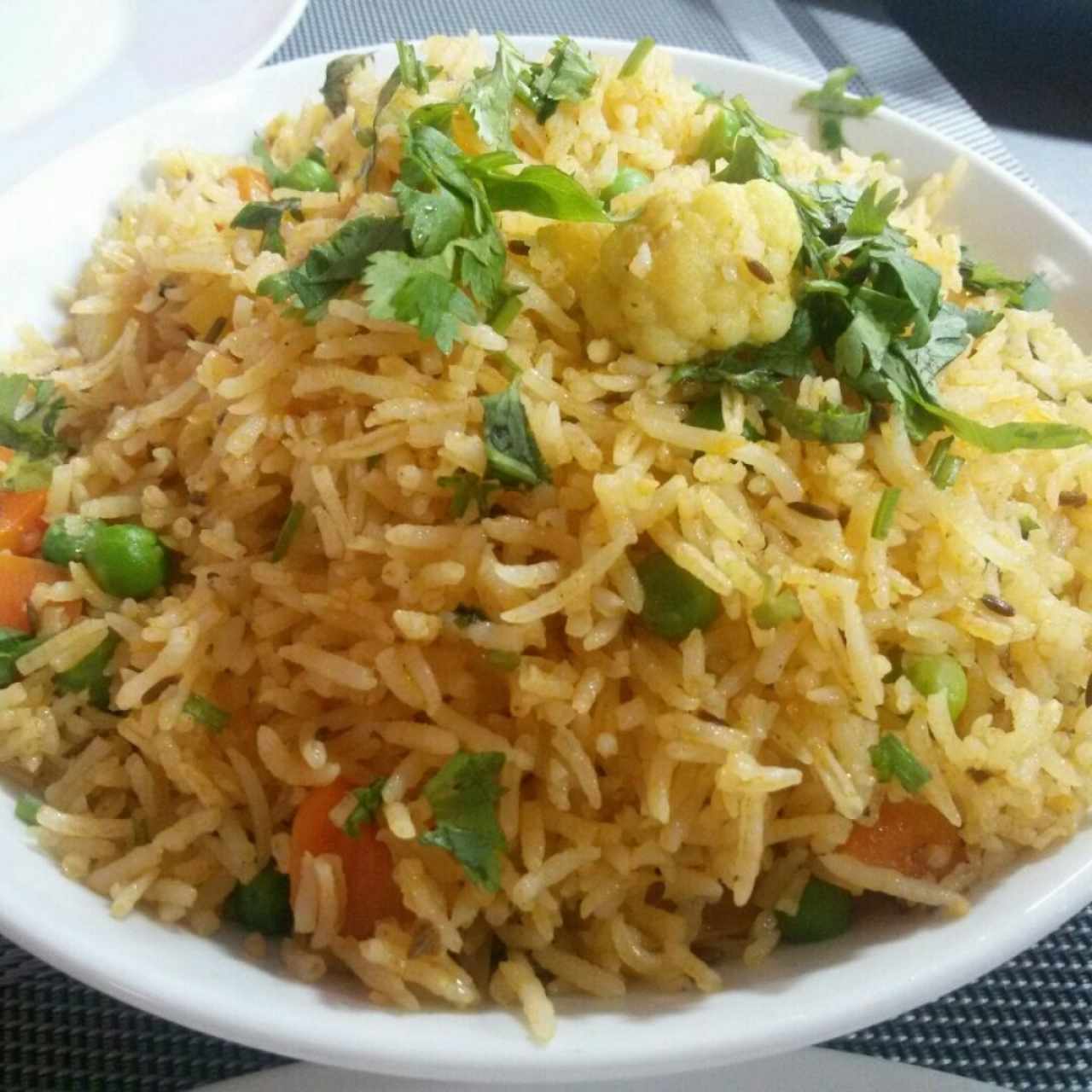 Biryani de Vegetales