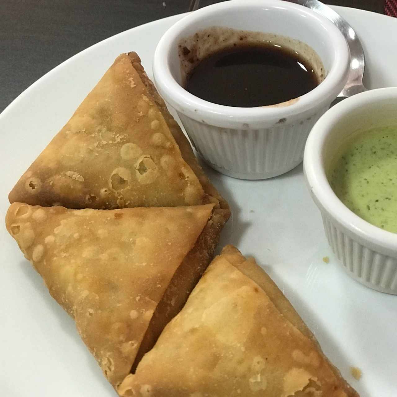 mini samosas vegetarianas