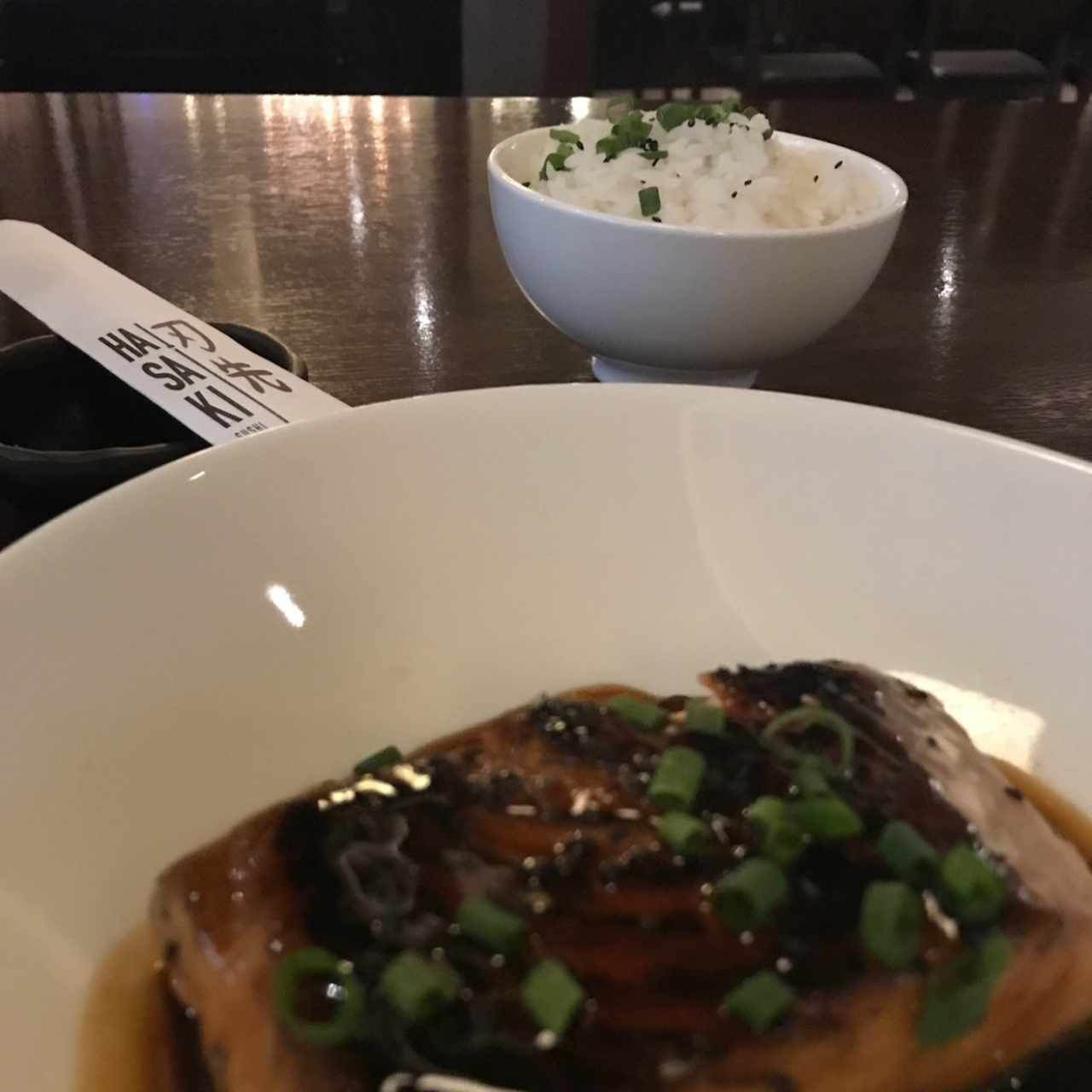 salmon teriyaki