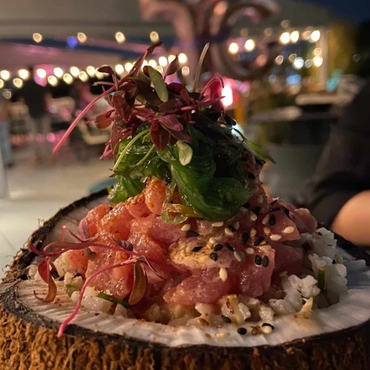 CARIBBEAN TUNA POKE