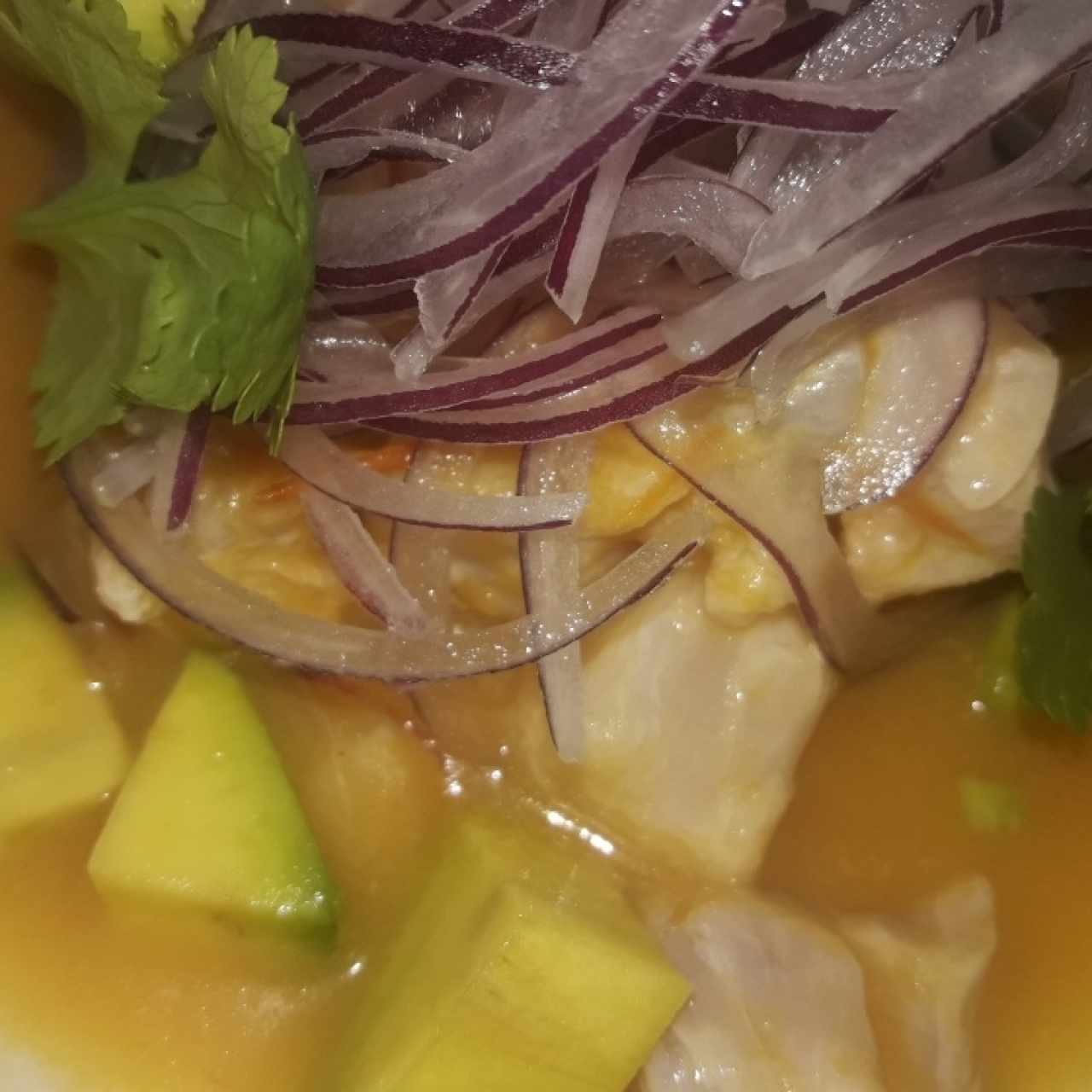 ceviche con canchita