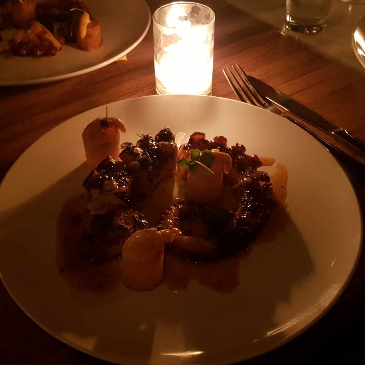 Pulpo a la brasa