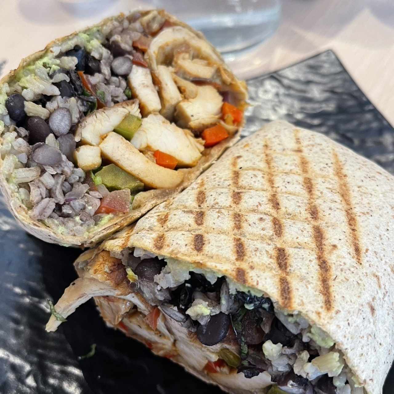 Burrito de pollo