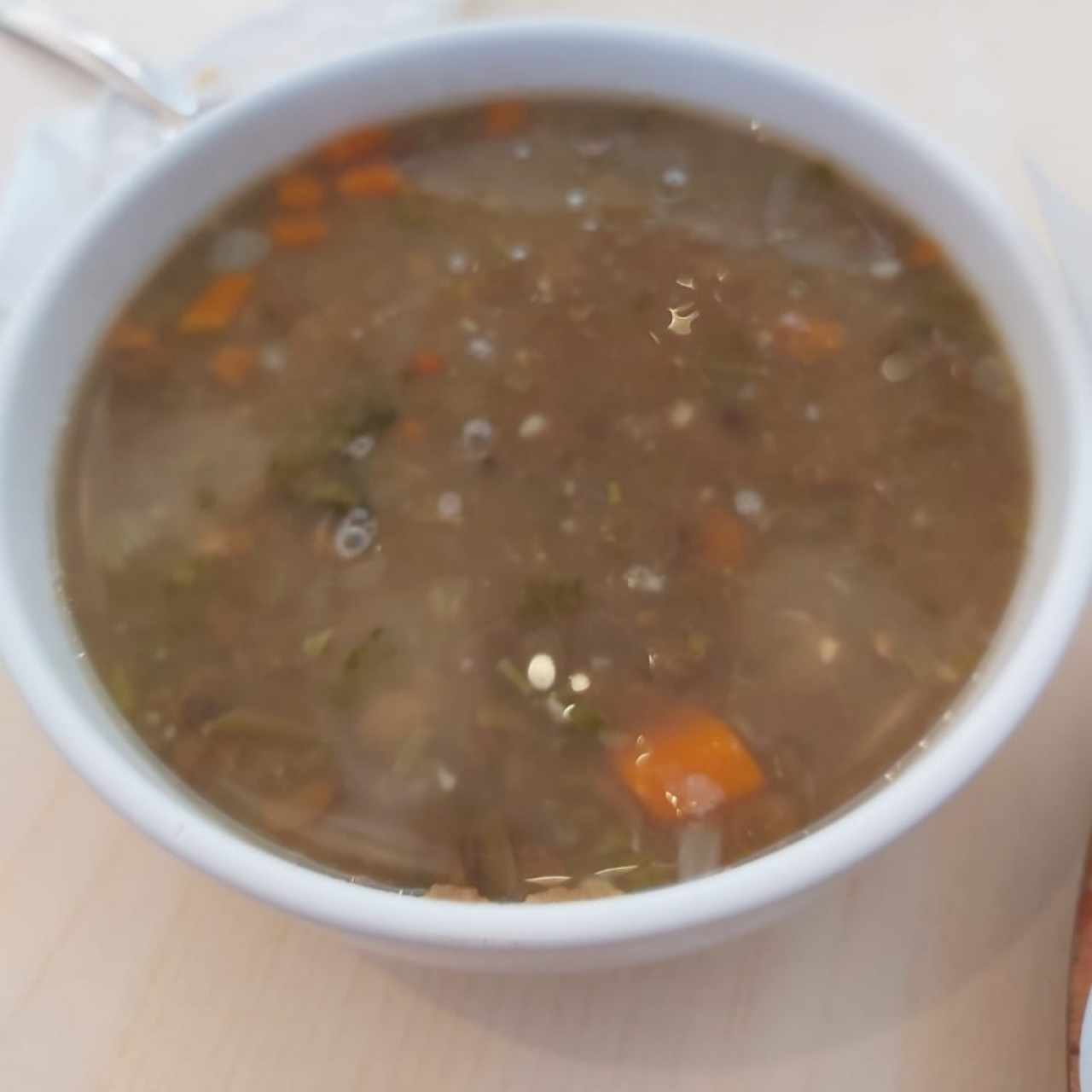 SOPA DE LENTEJA