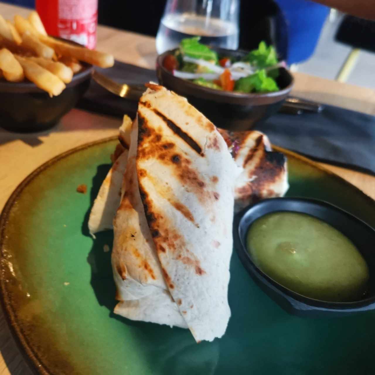 wrap de pollo ñ