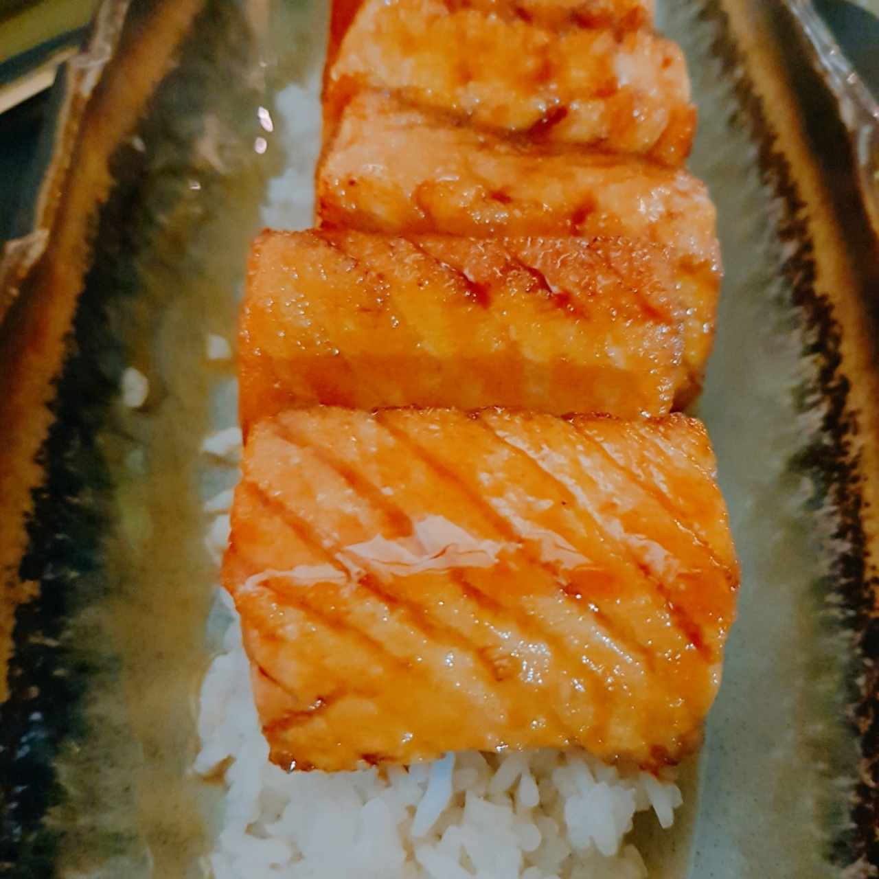 Salmón Teriyaki