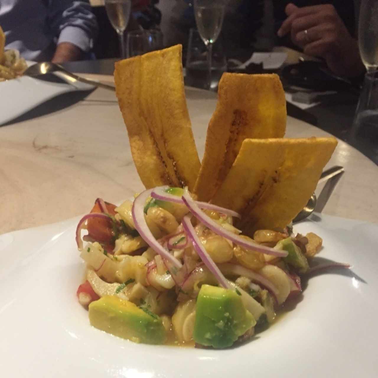 ceviche de palmito