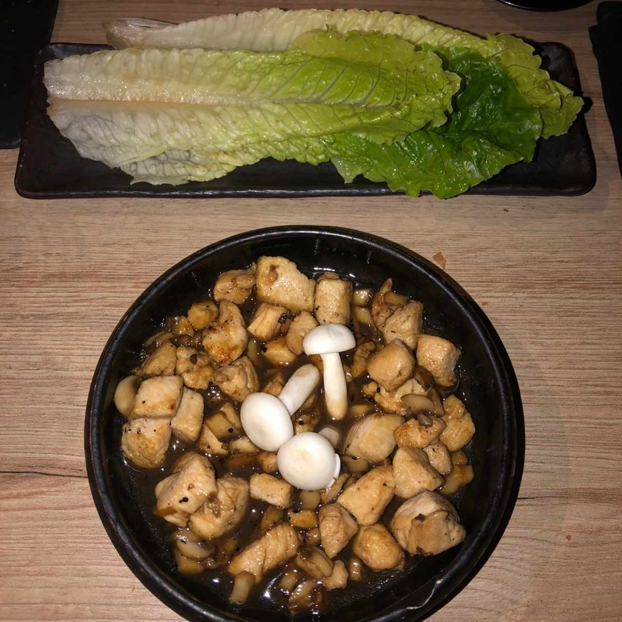 CHICKEN LETTUCE WRAP