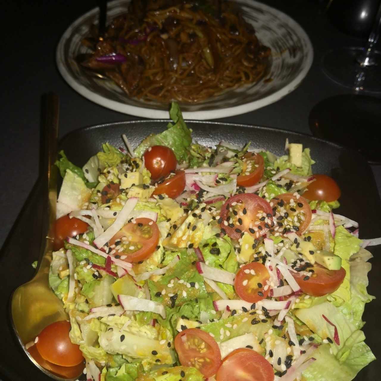 Ensalada de jengibre