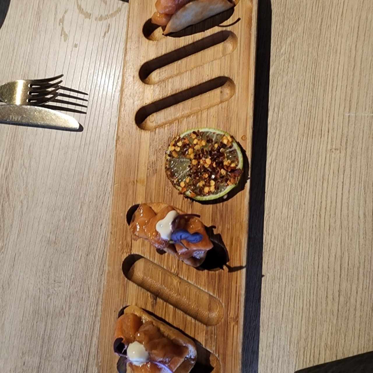 picada salmón 