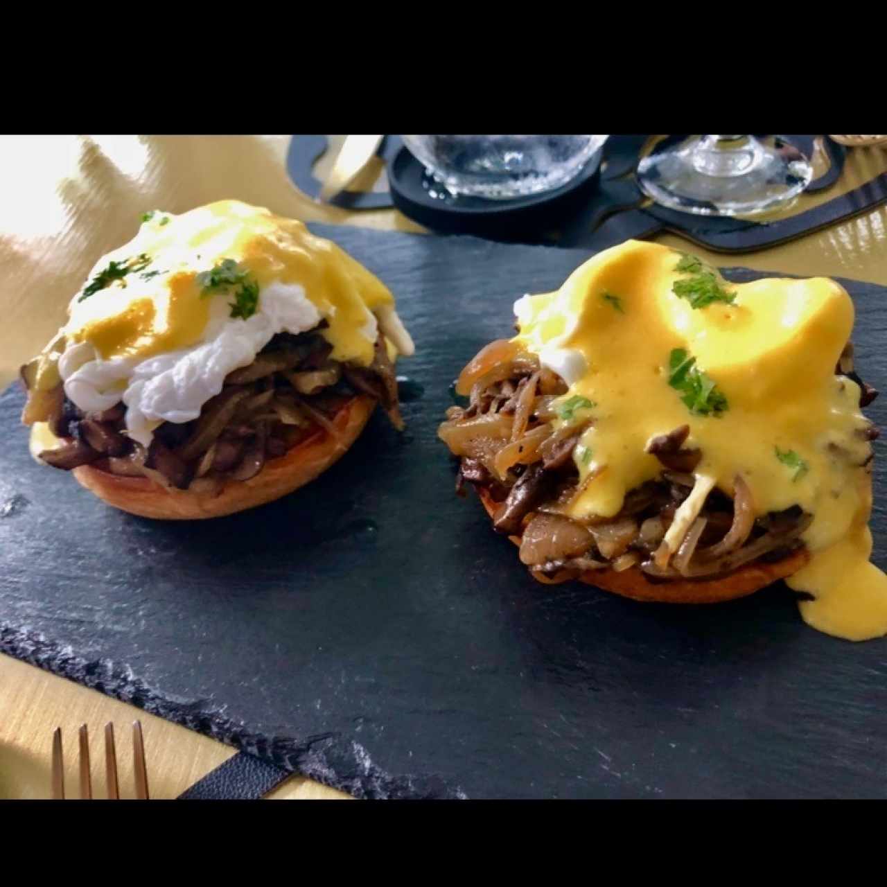 huevos benedict 