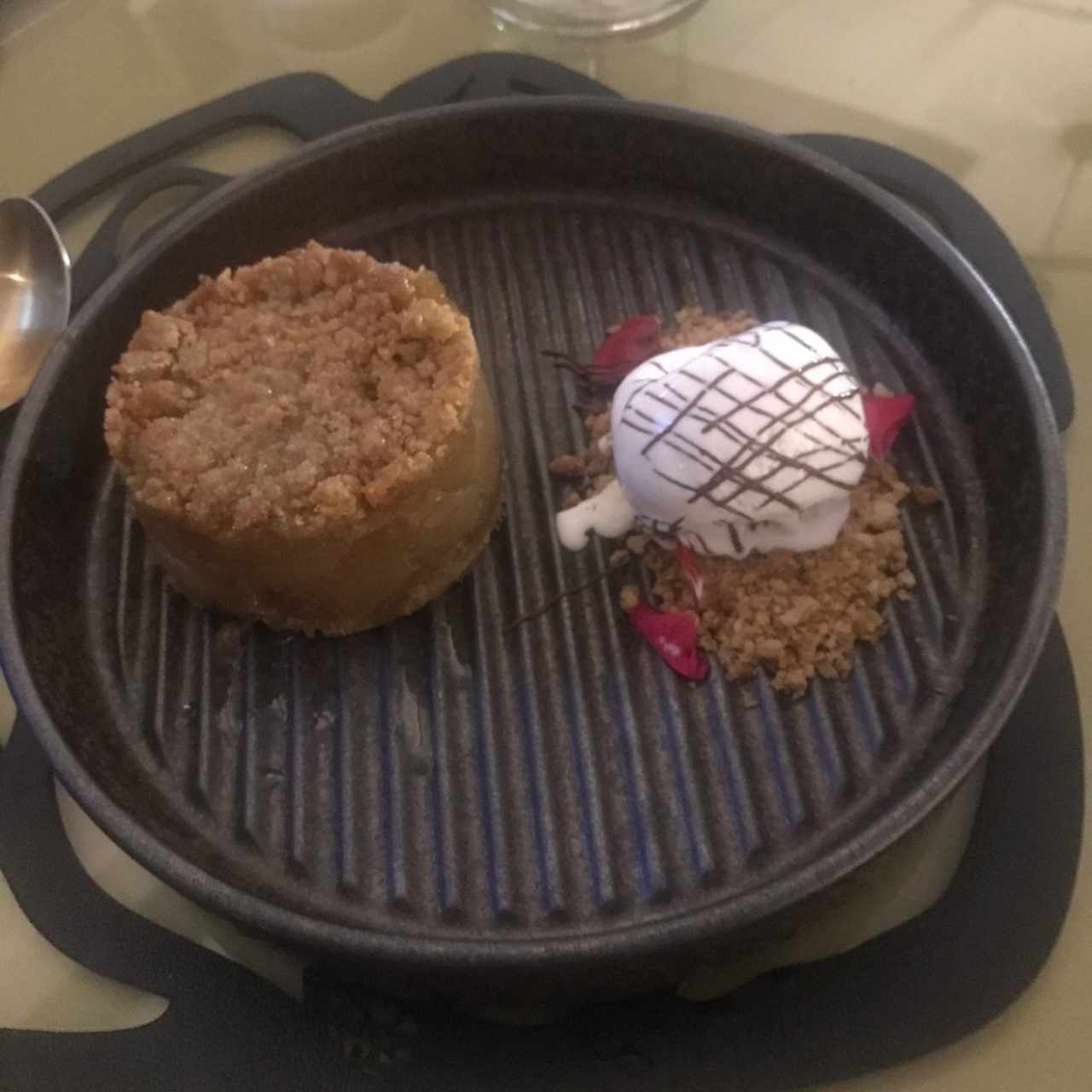 apple crumble 