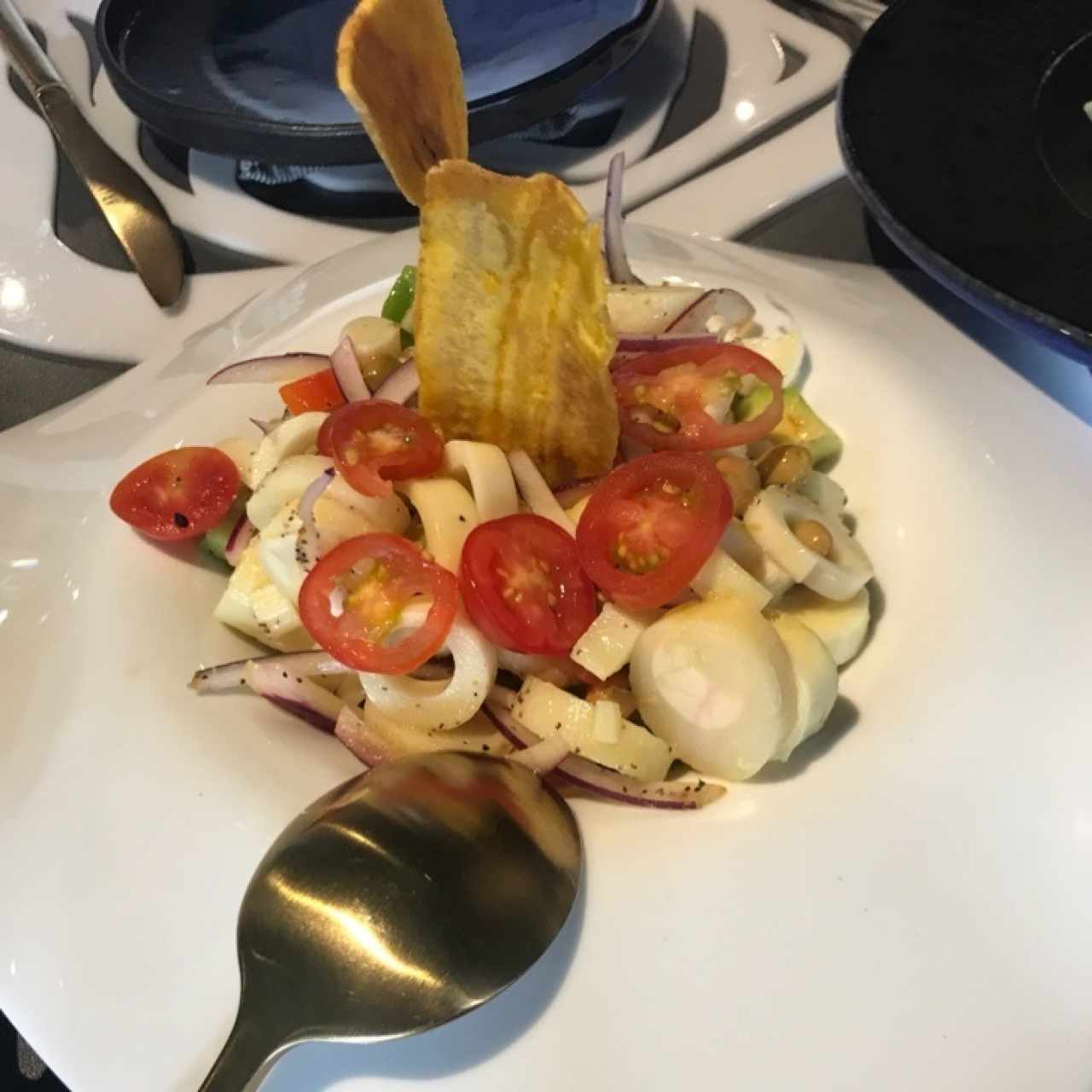 Ceviche de palmitos