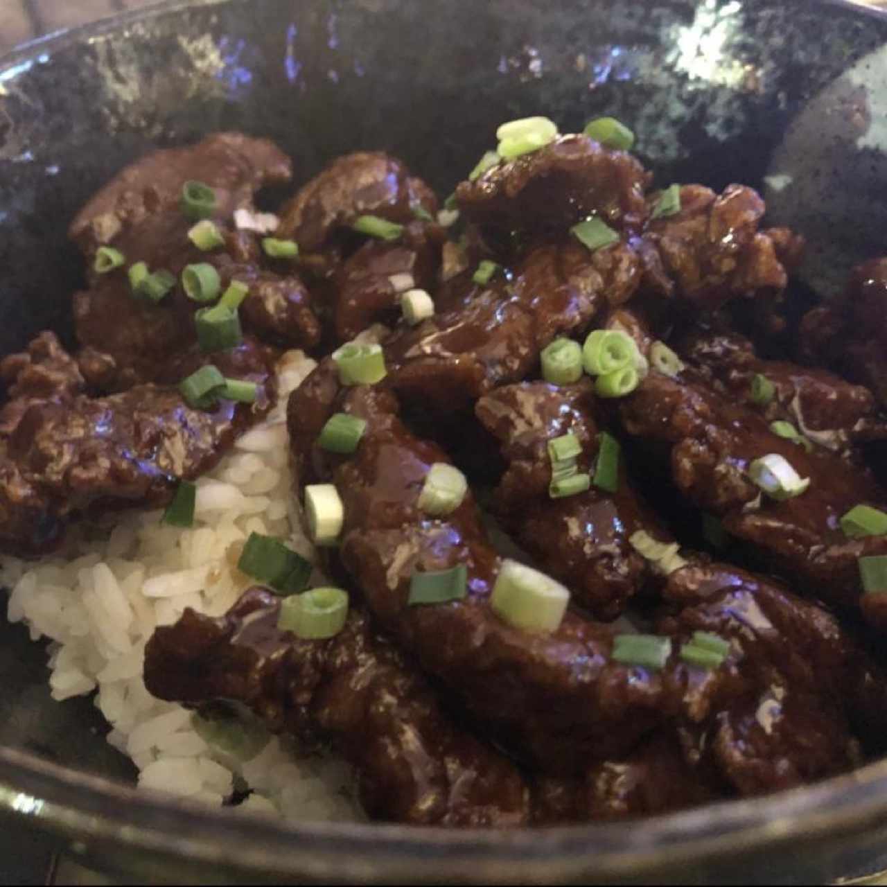 Mongolian Beef... simplemente delicioso