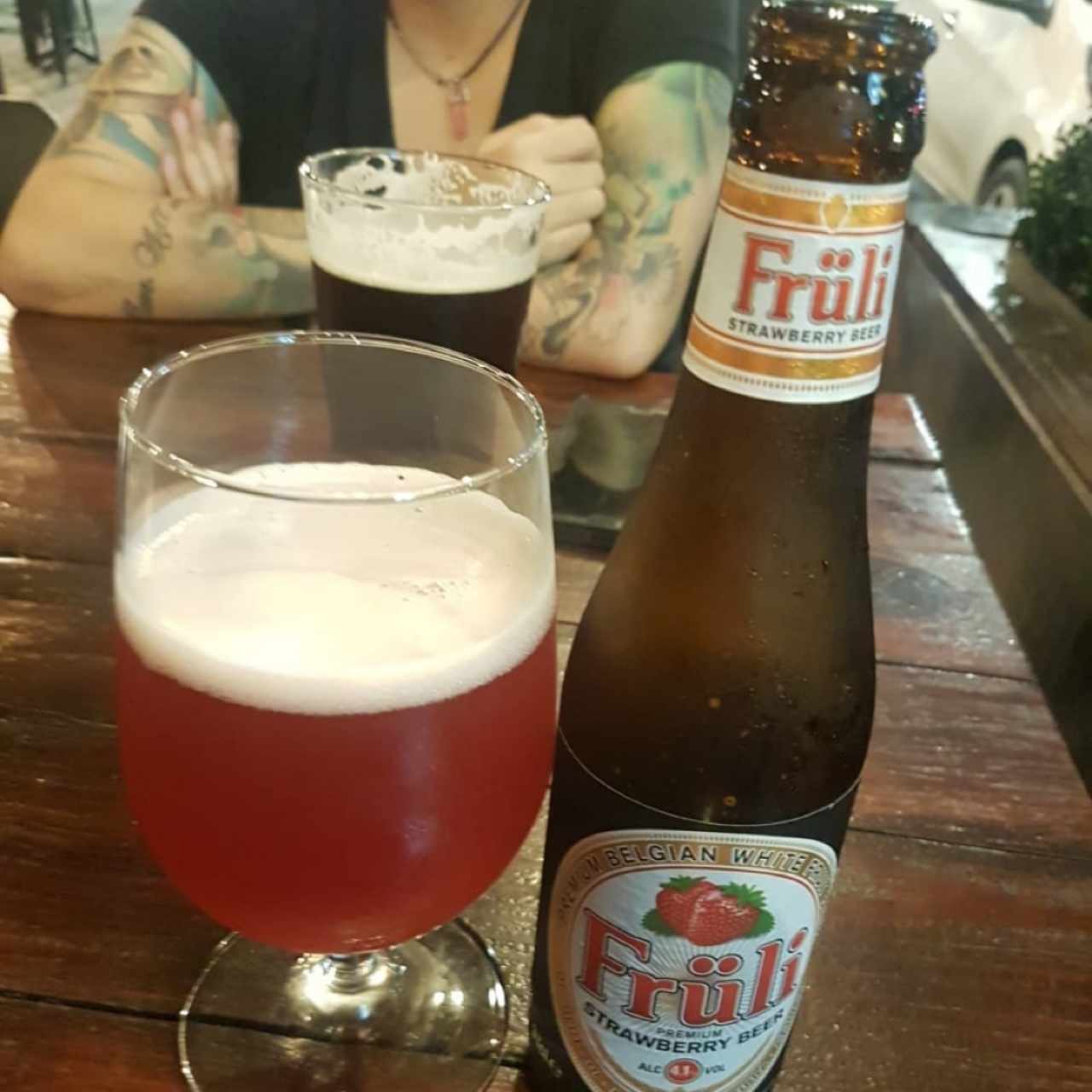 Früli, cerveza frutal del fresas