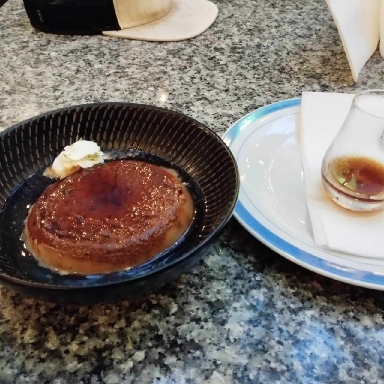 flan ahumado ron geisha