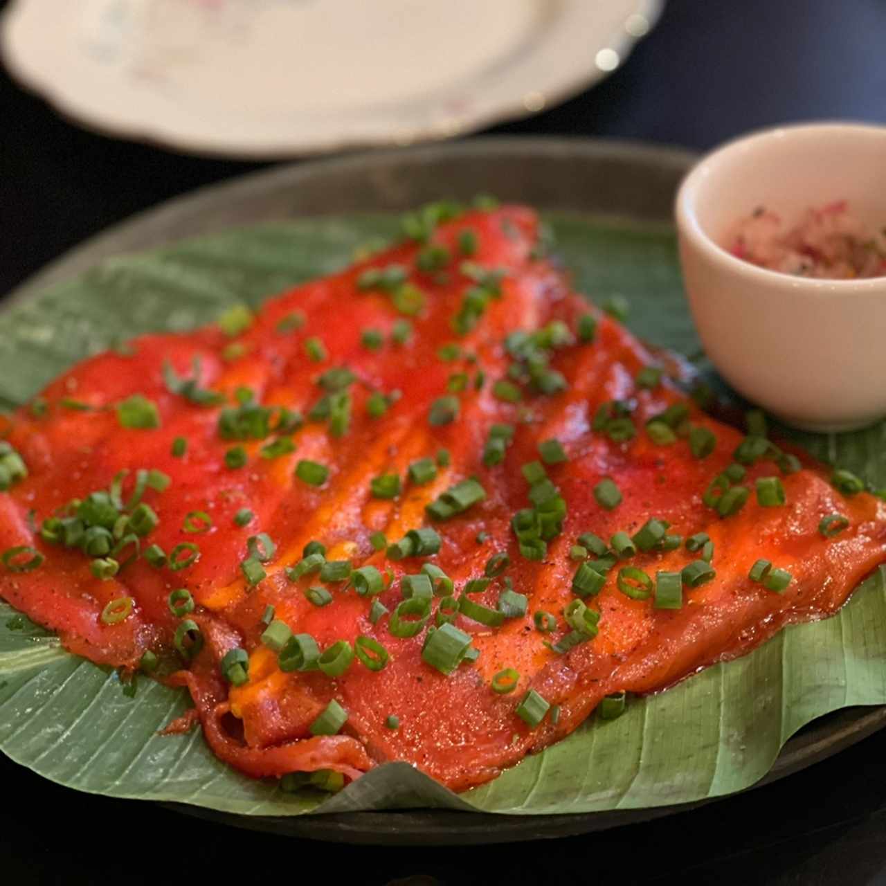 Carpaccio de Atún con Yuca