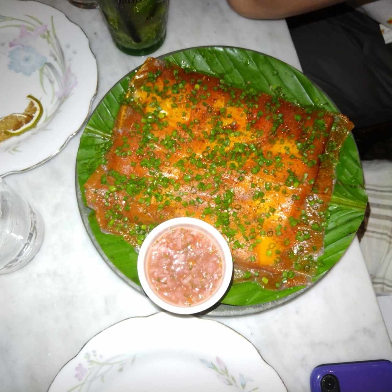 Tuna carpaccio