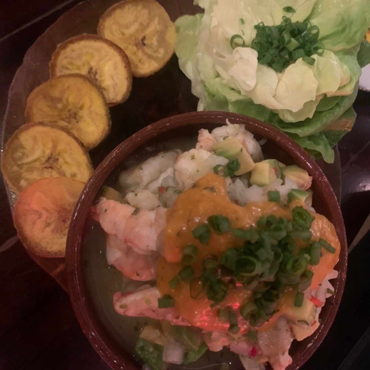 Ceviche de camarón 