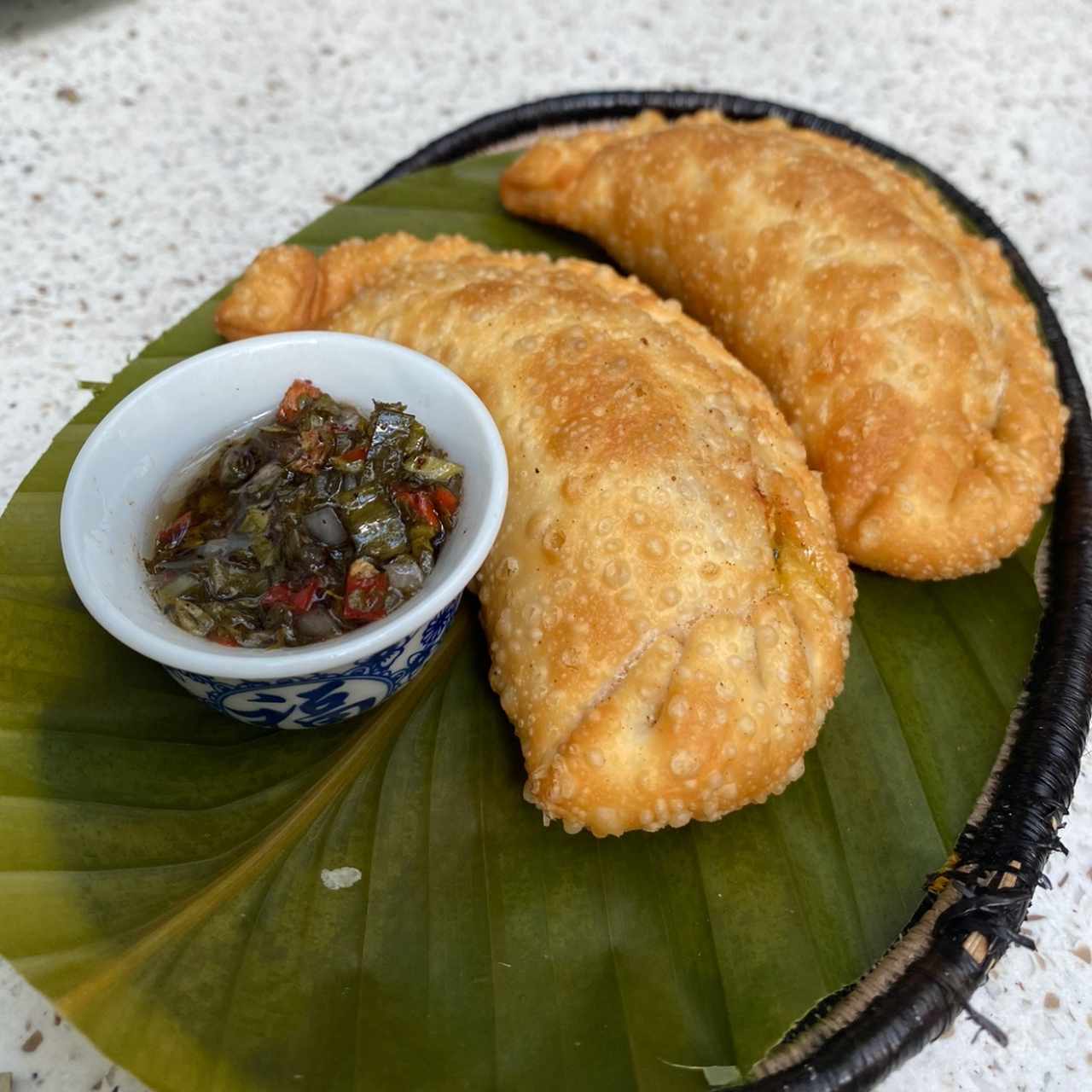 Empanadas de marisco y queso