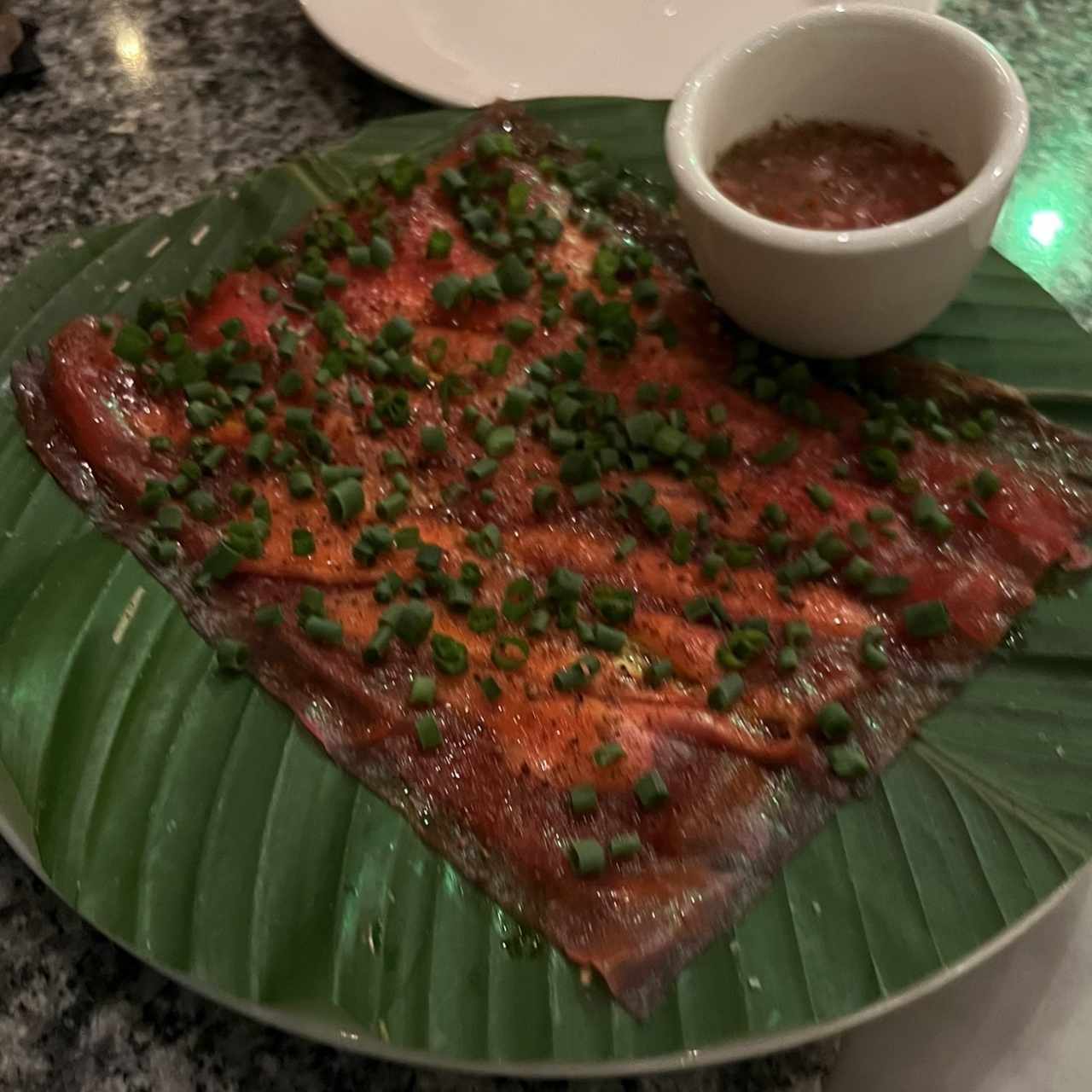 Carpaccio de atún