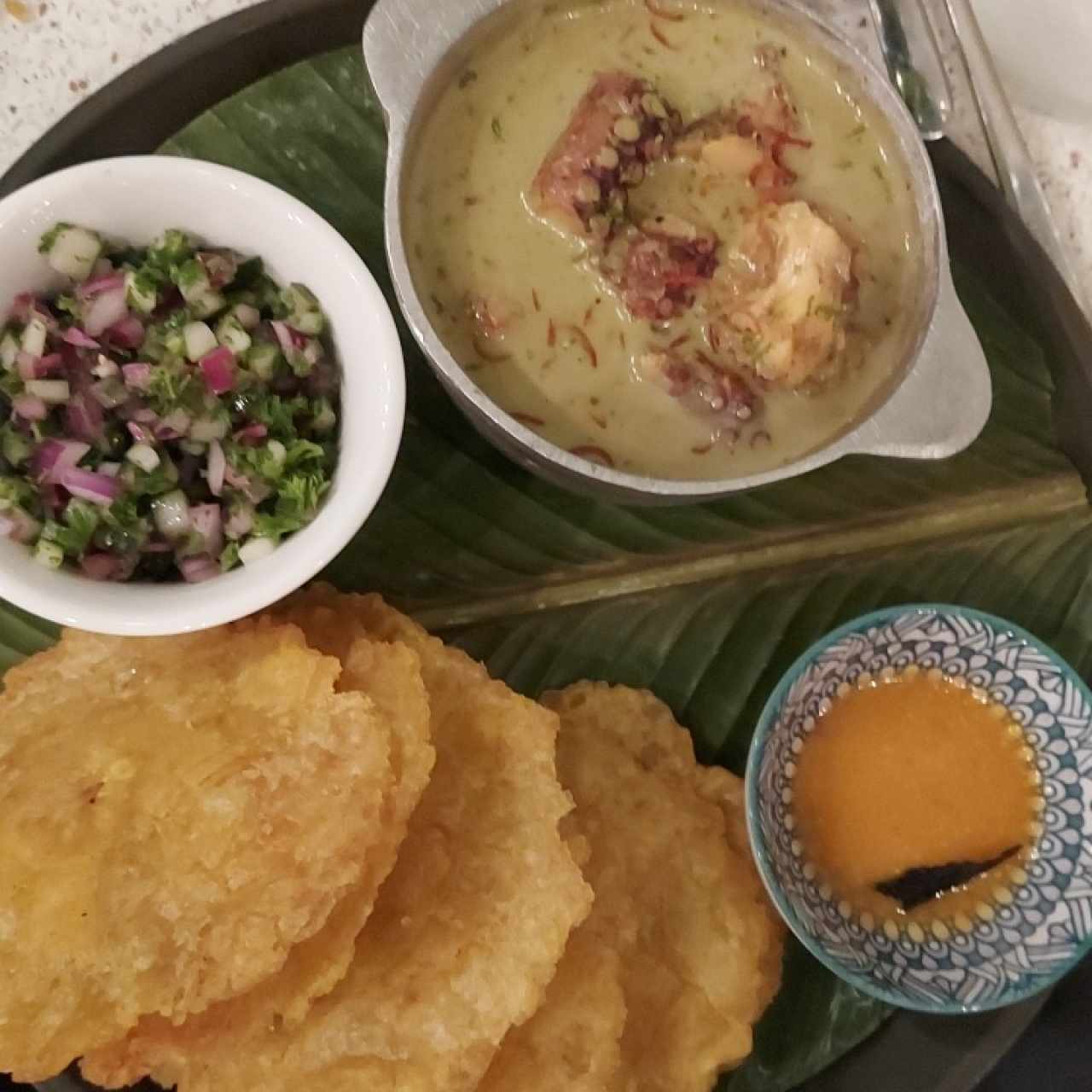 curry caribeño de pulpo