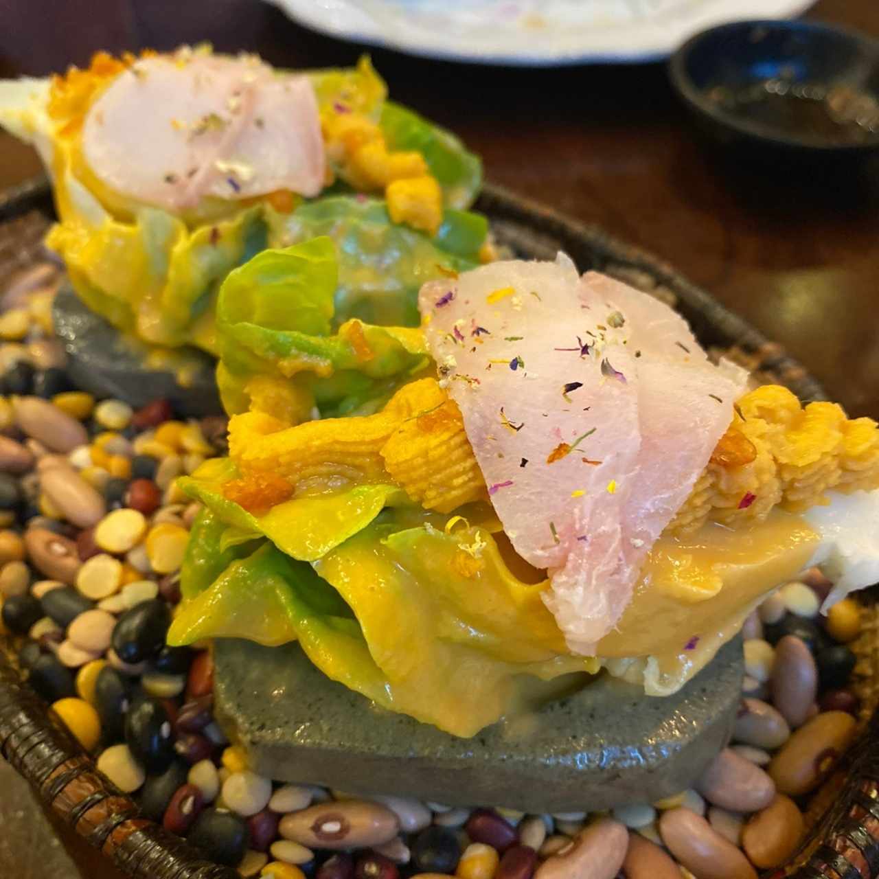 Crudo de Cobia ahumanda en frío