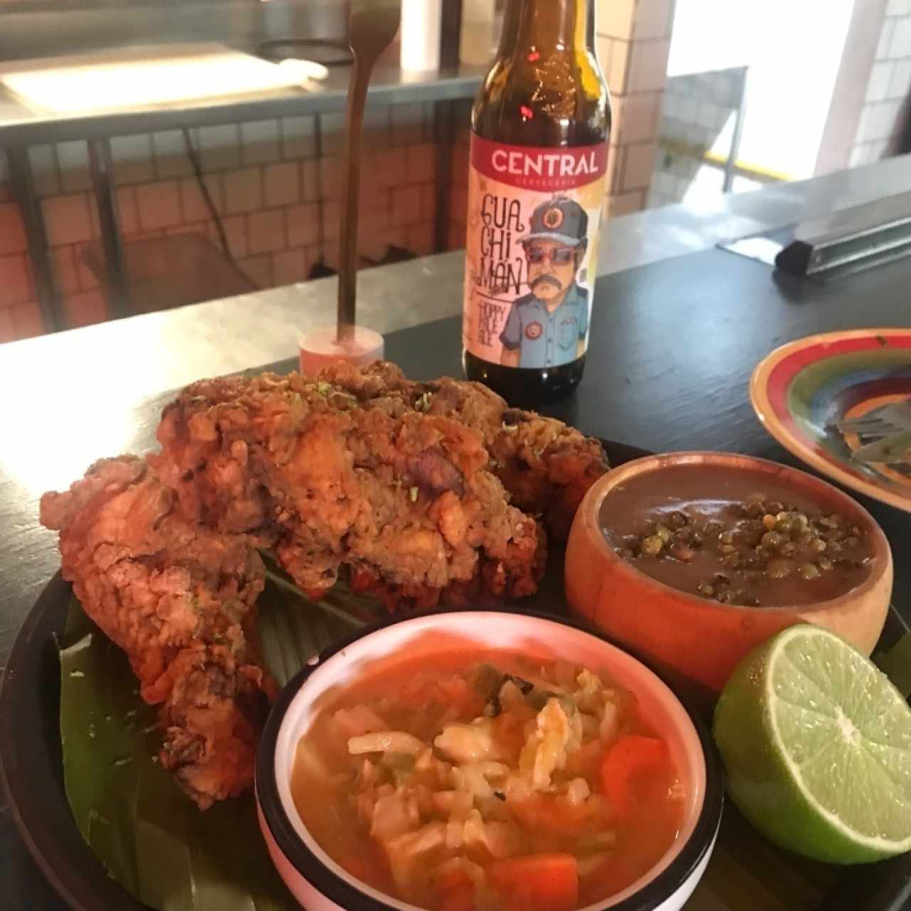 pollo frito