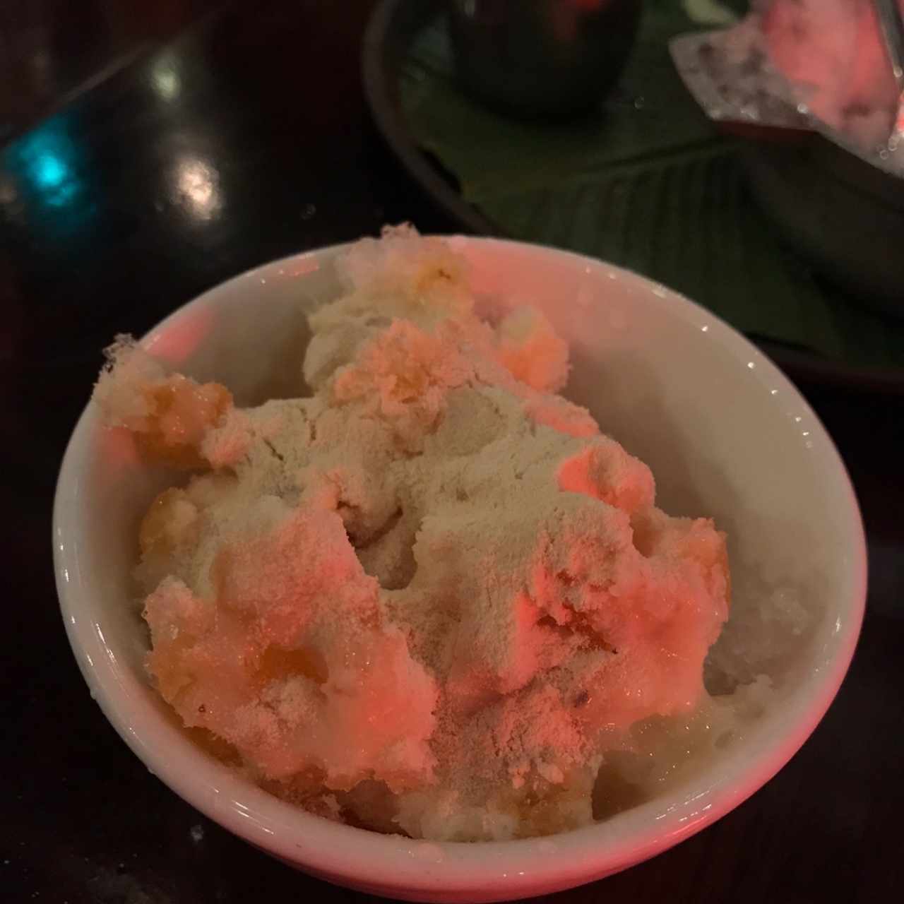 Rapao de maracuya, leche condensada y buco malteada