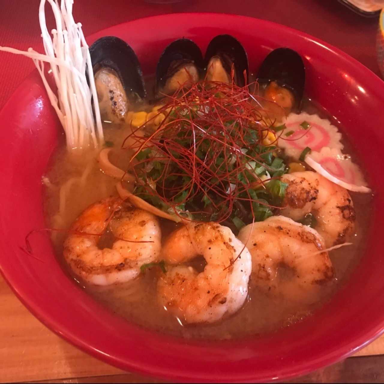 Ramen de Mariscos 