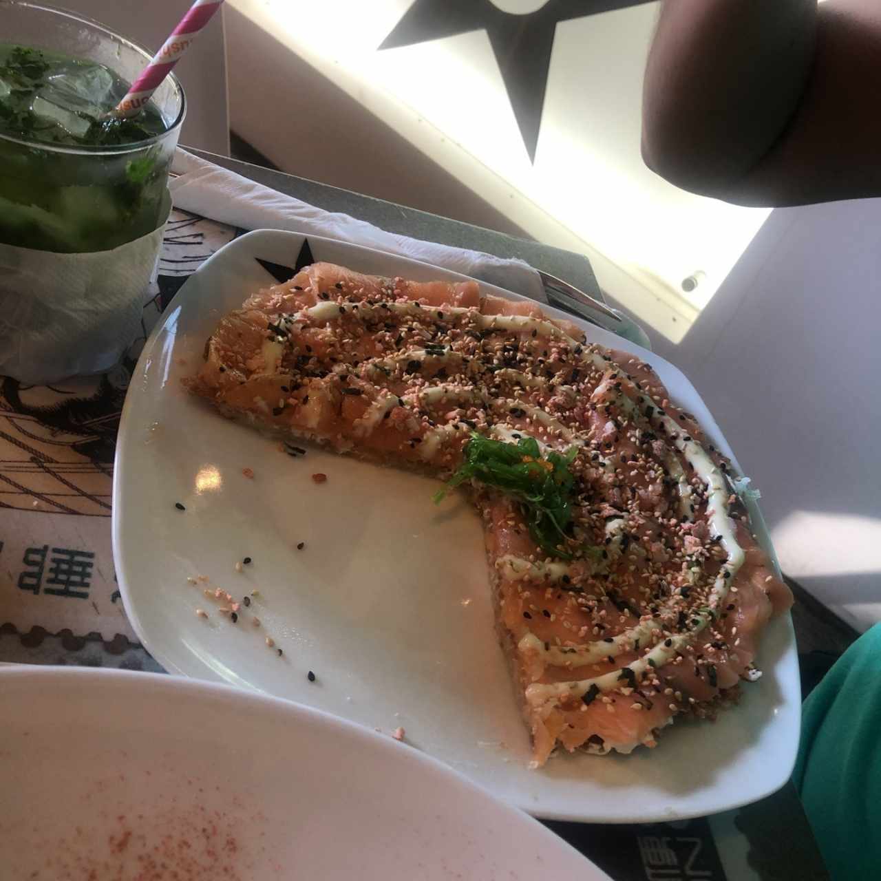 sushi pizza