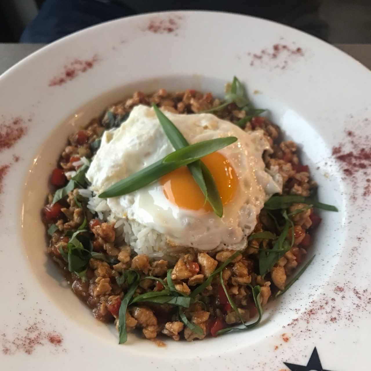 Pad thai de pollo