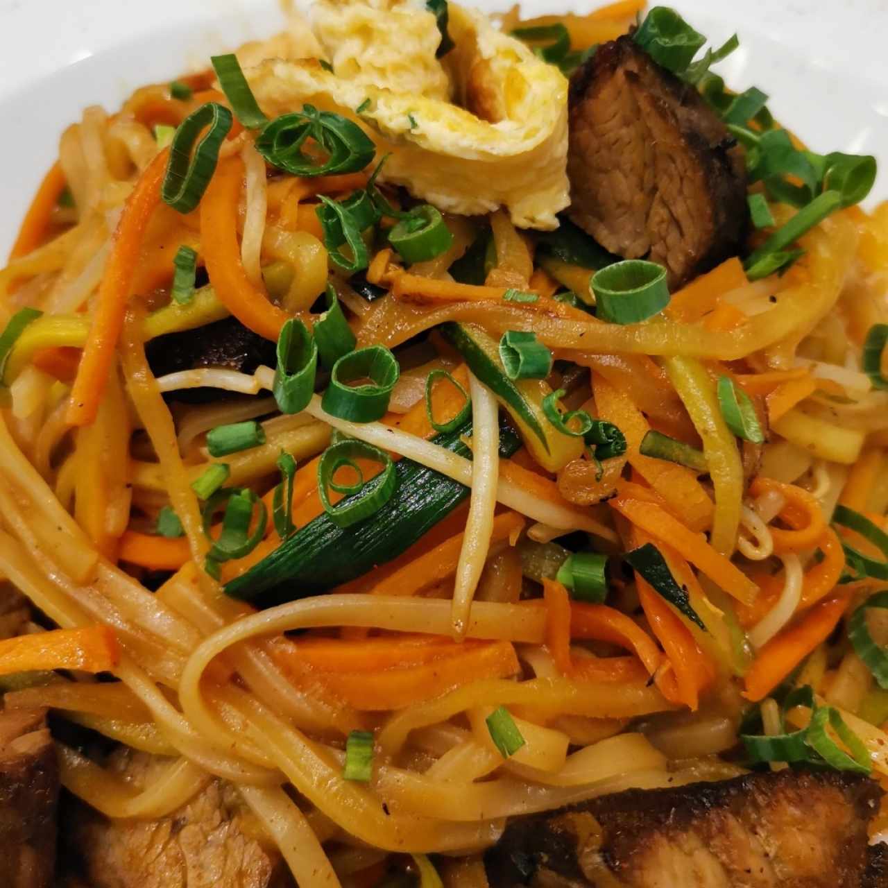 Phad Thai de Filete de Res