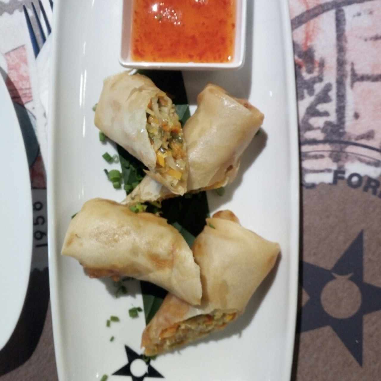 Spring roll de vegetales