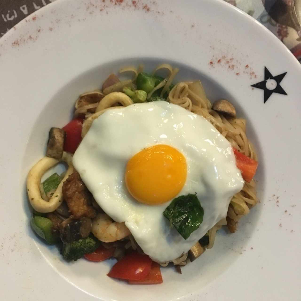 Pad Kee Mao de Mariscos