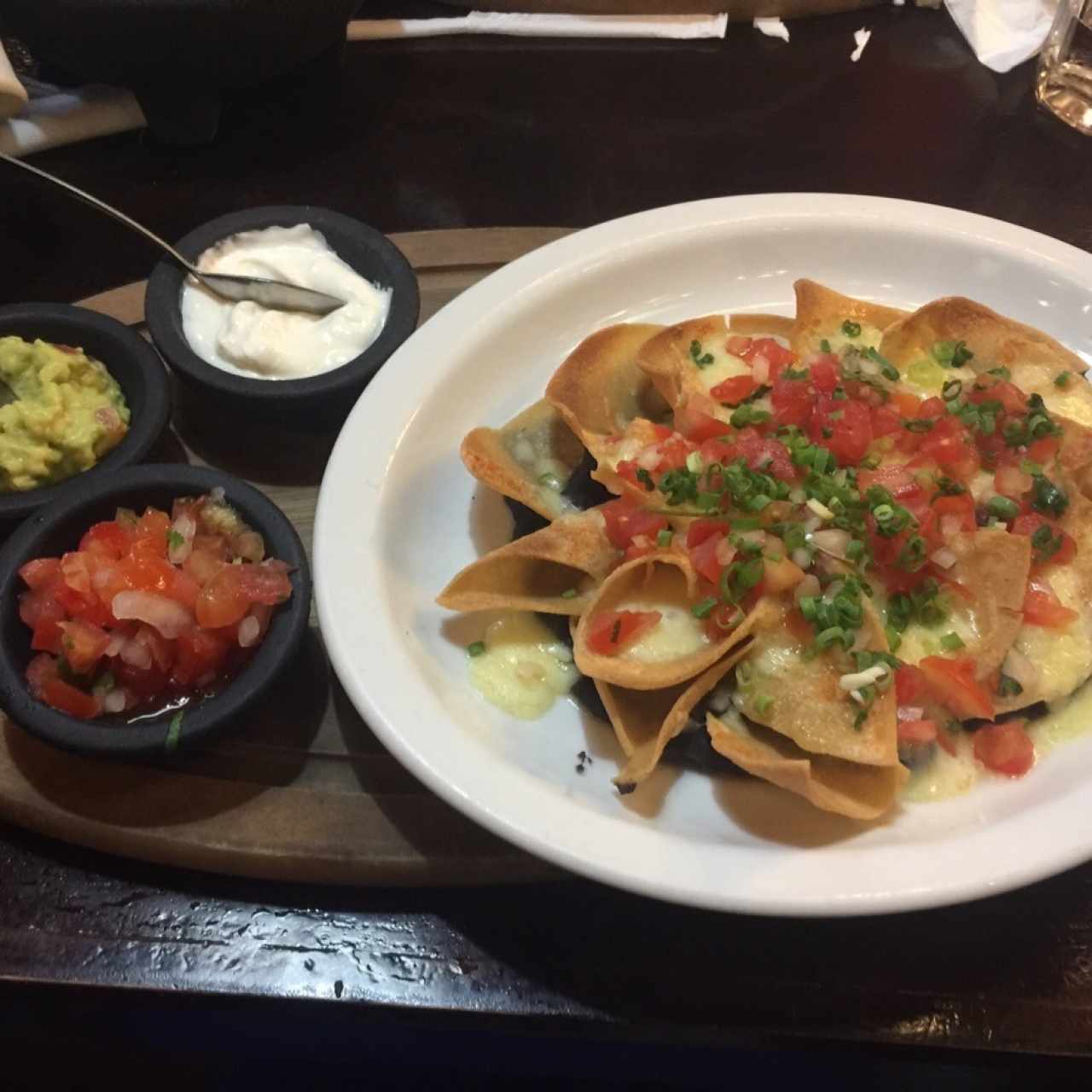 nachos vegetarianos 