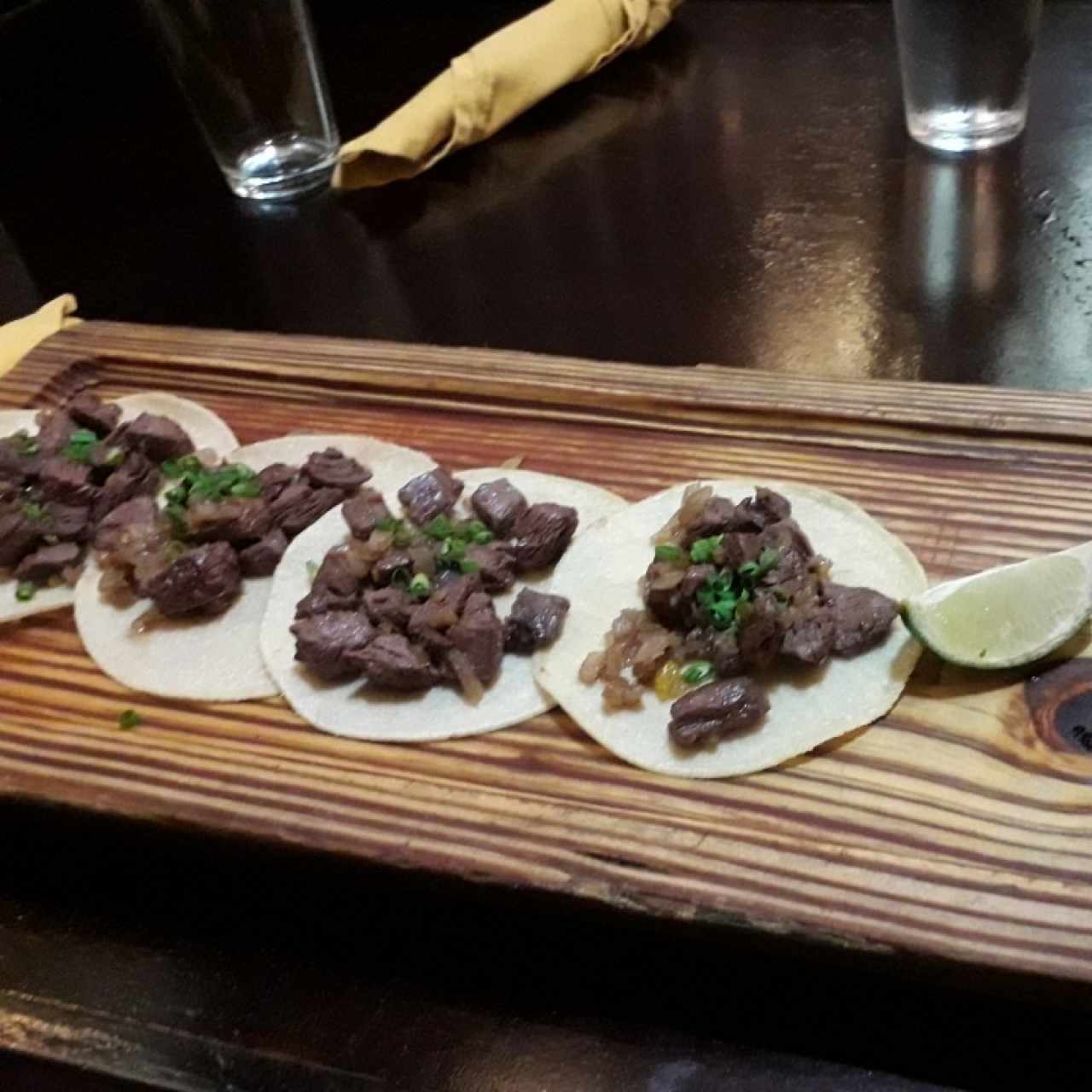 tacos de arrachera