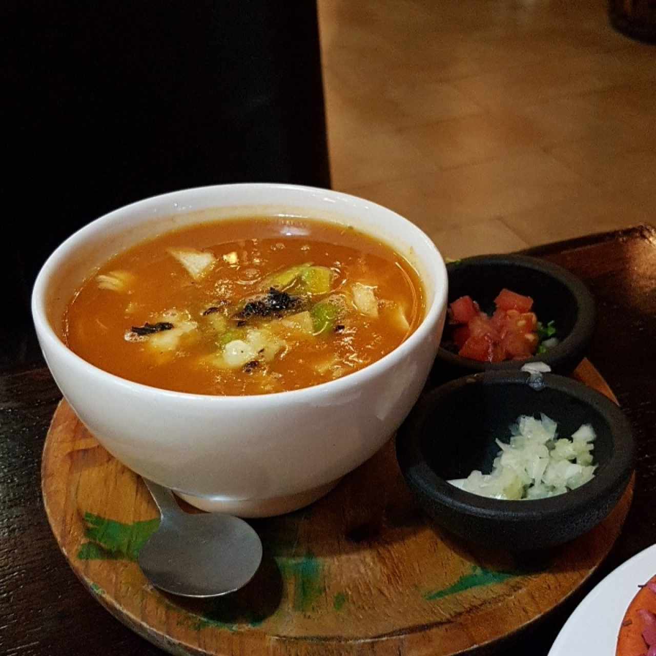 sopa azteca