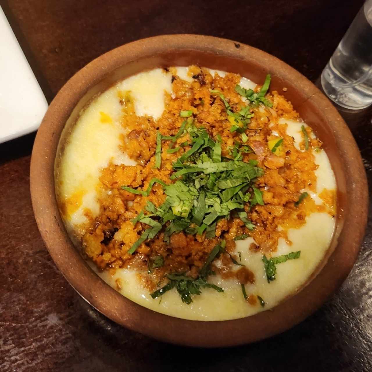 cazuela de queso con chorizo