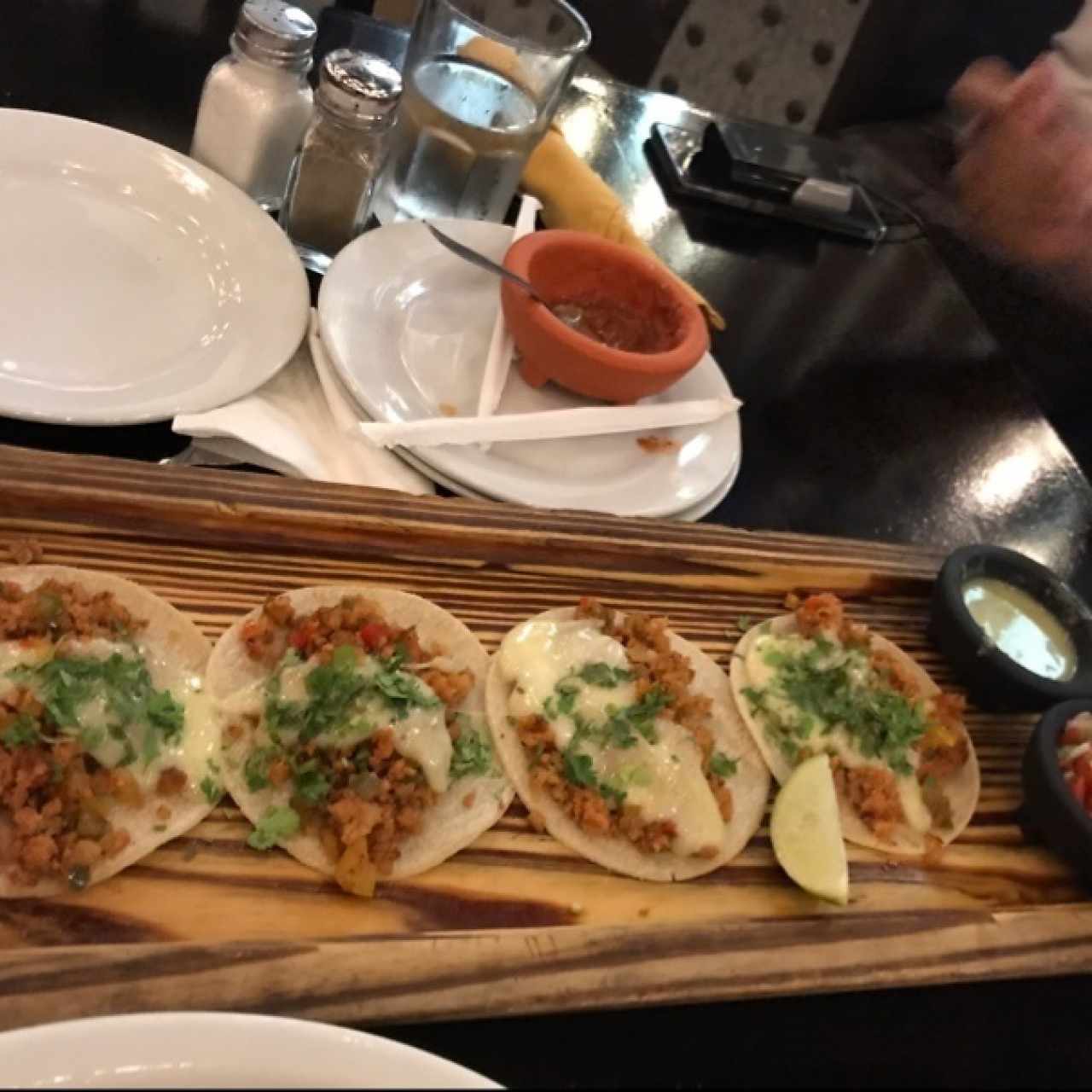 tacos de chorizo 