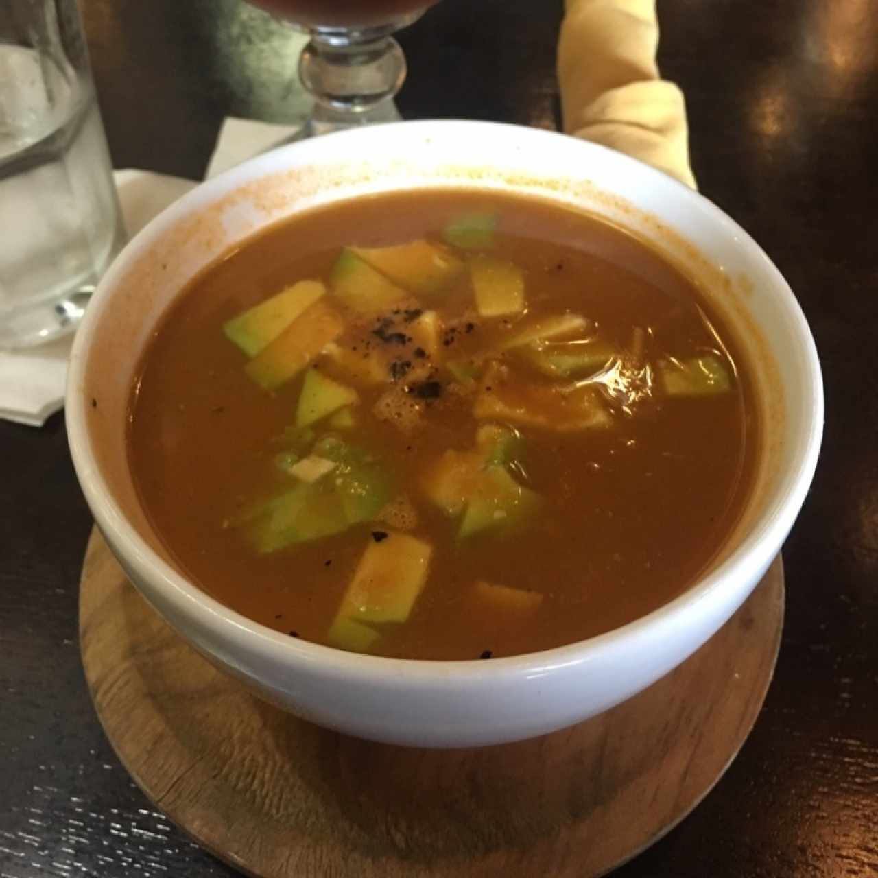 sopa de tortilla