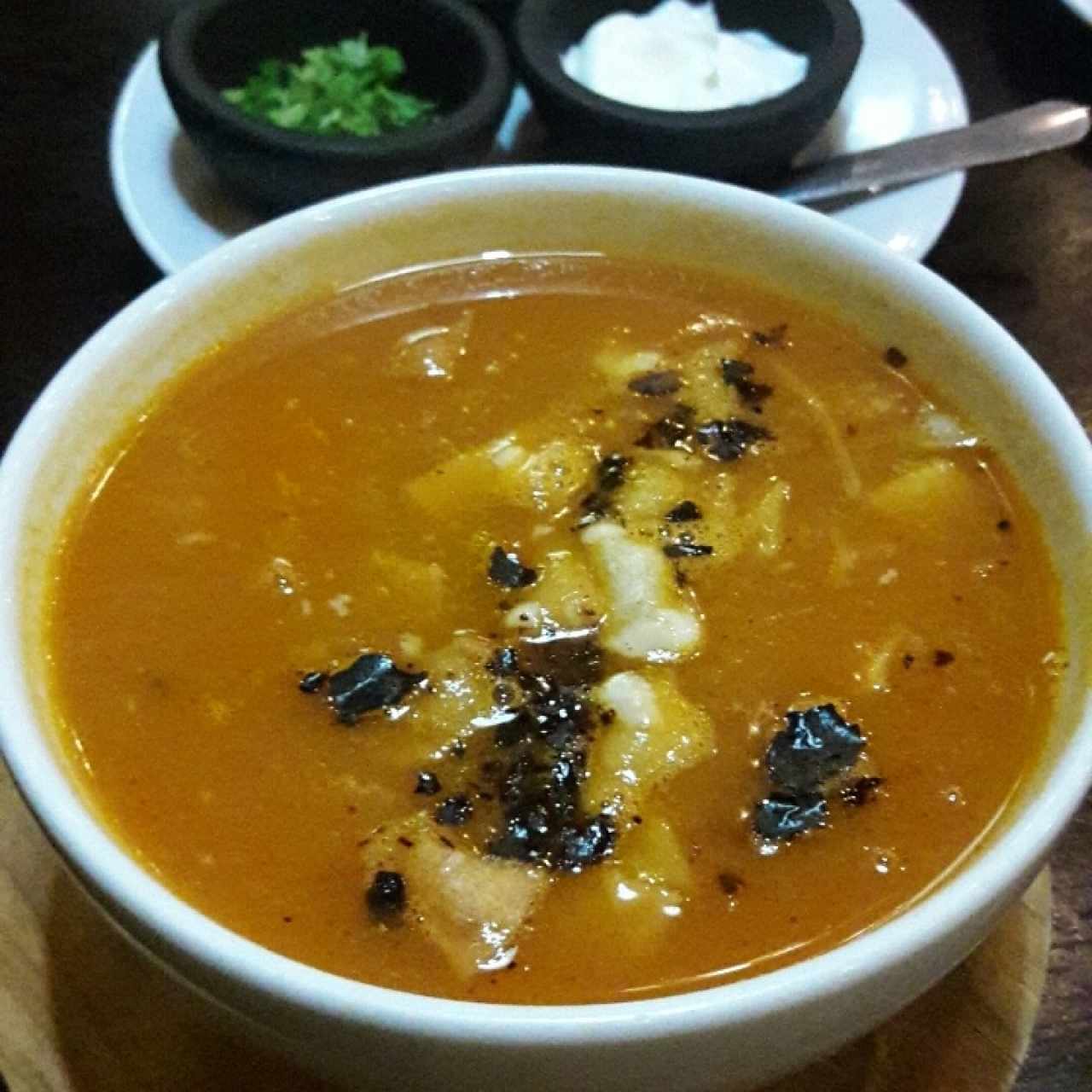 sopa de tortilla