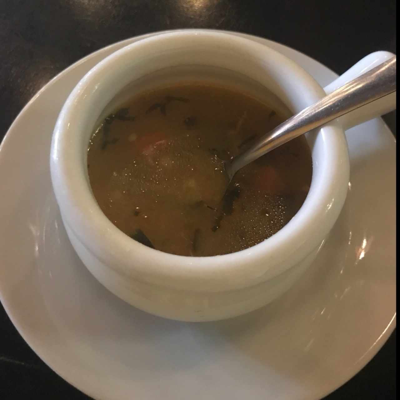 sopa del día