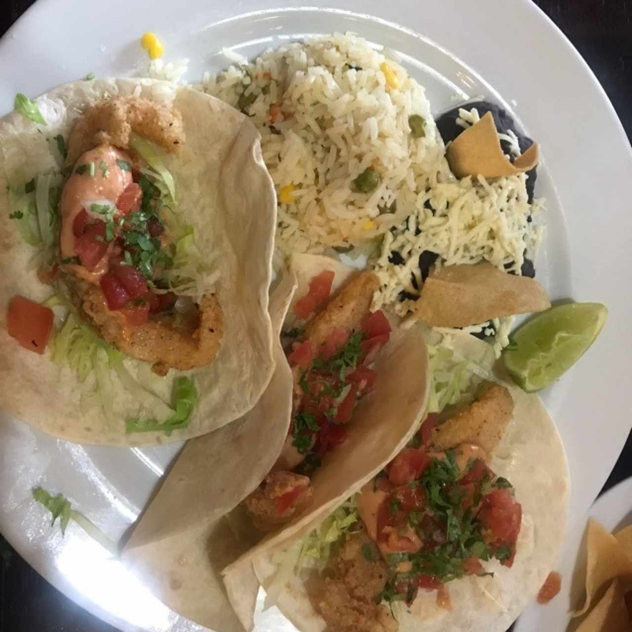 Tacos de Pescado (Almuerzo)